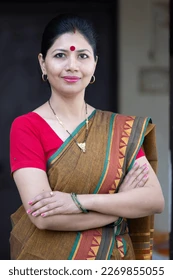 confident asian female looking camera 260nw 2269855055